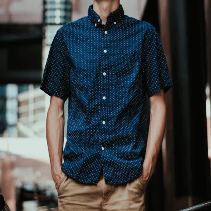 Shirt outerwear navy